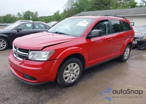 2017 Dodge Journey Se z USA, uszkodzony, nr VIN 3C4PDCAB5HT507673